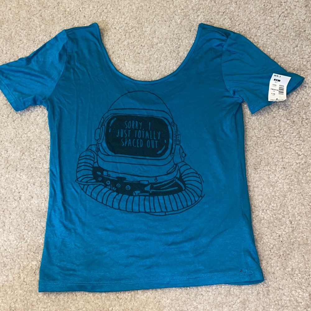 Aeropostale “sorry i just totally spaced out” top